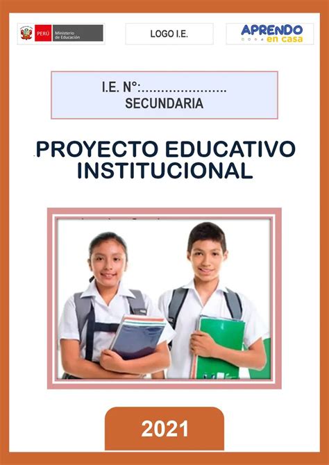 PROYECTO EDUCATIVO INSTITUCIONAL SECUNDARIA 2021 Materiales Didacticos