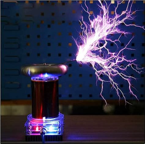 Mzlaly Mini Musique Tesla Bobine Musique Tesla Coil Plasma Haut