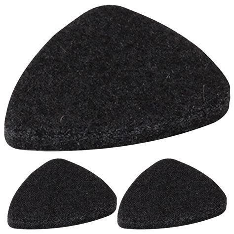 Pcs Wool Felt Picks Small Guitar Plectrums Replacement Folk