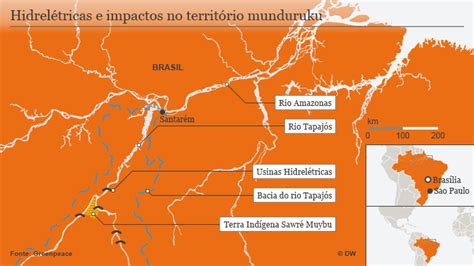 A Luta Dos Ndios Munduruku Contra Hidrel Trica Contada Visualmente