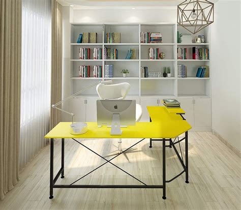 31 Yellow Office Decor Ideas To Brighten Up Your Workspace