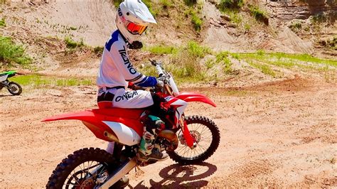 Cr125 Two Stroke Wide Open Last Ride Youtube