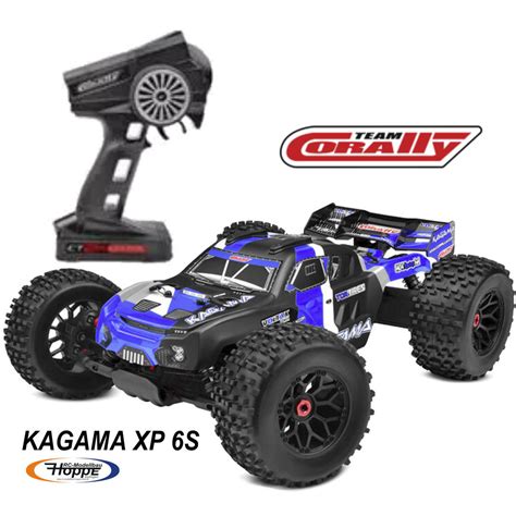 Team Corally Kagama Xp S Rtr Blue Brushless Power S Monster Truck C