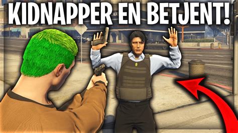 KIDNAPPER EN BETJENT DANSK GTA 5 RP FIVEM YouTube