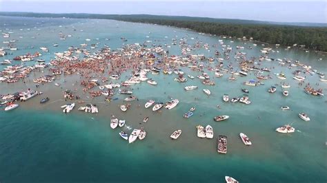 Nonprofit seeks to block Torch Lake sandbar parties