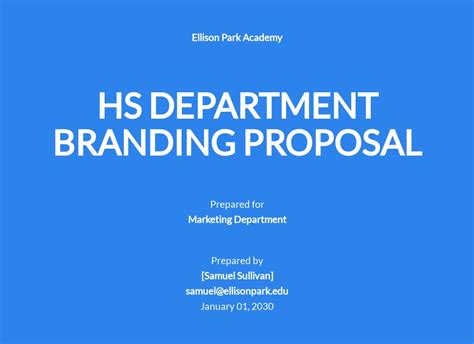 19 Free Branding Proposal Templates Edit And Download