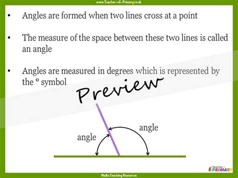 angles year  teaching resources