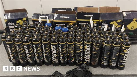 Essex Police Makes Arrests And Seizes Nitrous Oxide Cannisters Bbc News