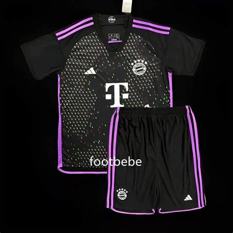 Maillot Bayern Munich Enfant 2023 2024 Exterieur Footbebe