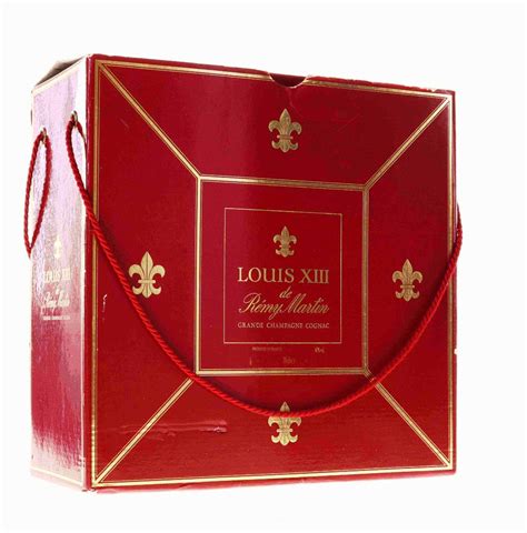 Buy Louis Xiii Cognac Glossy Red Box 1990s Online