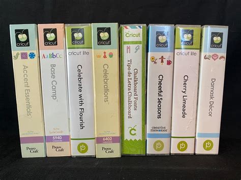 Cricut Cartridges Used You Pick All Are Linked Ebay