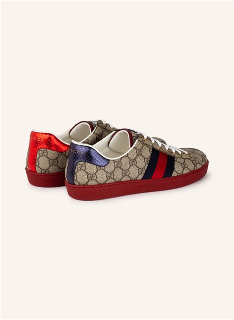 Gucci Sneaker Ace Gg Supreme In Bei Eb Brb St R R F