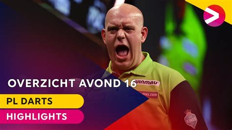 VAN GERWEN MET EEN SCHITTERENDE COMEBACK Overzicht Avond 16