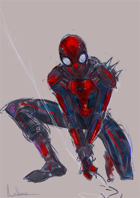 Artstation Spidey Loose Punk Design