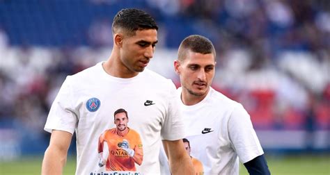 Psg Mercato Verratti Va Contrarier Campos Hakimi Pouss Vers La