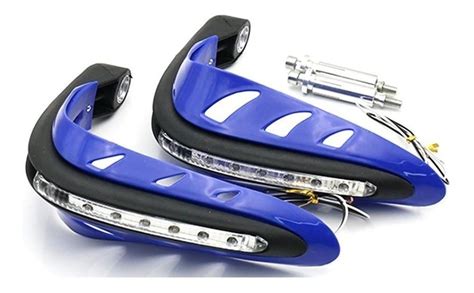 Handguards O Cubre Pu Os Con Luz Led Para Todo Tipo De Moto Meses Sin