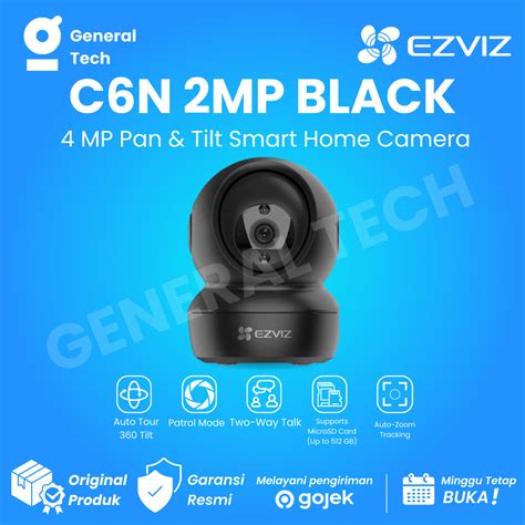 Jual Ezviz C6n 2mp Black Smart Home Wifi Ip Camera Shopee Indonesia