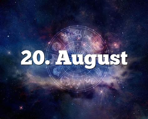 20 August / August 20 Birthday Horoscope Personality | Sun Signs / Ideal zodiac birthday gifts ...