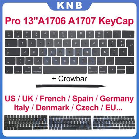 Tam Keycaps Abd Ngiltere Spanya Frans Z Kore I In Macbook Pro Retina