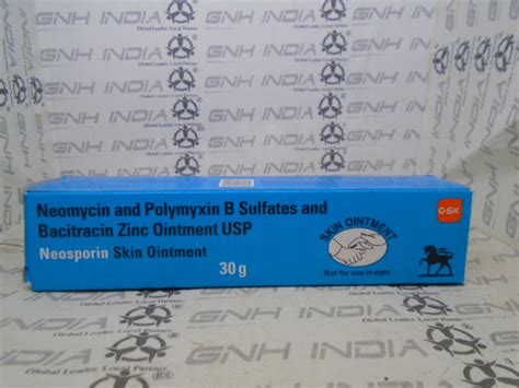 Buy Neosporin Skin Ointment Neomycin Sulphate Polymyxin B Sulfate