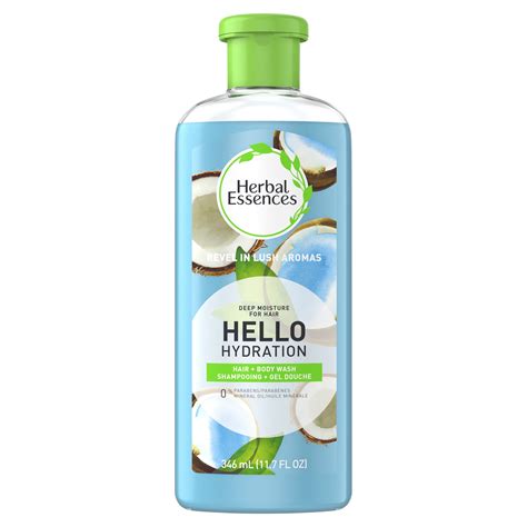 Herbal Essences Hello Hydration Shampoo And Body Wash Deep Moisture For