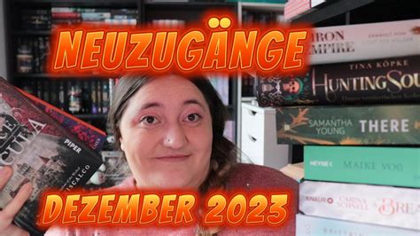 Neuzugänge Dezember 2023 10 Bücher noch eingezogen YouTube