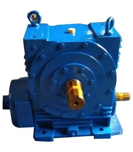 Hp Mild Steel Worm Gear Box For Industrial At Rs Piece In