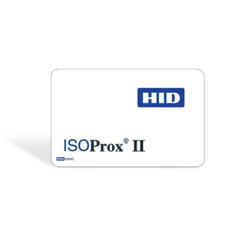 Id Specialists Web Store Hid Isoprox Ii Proximity Cards