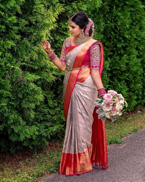 Pin By Almeenaprabhu On Saree S Wedding Blouse Designs South Indian