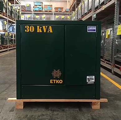 Transformador Pedestal RTE ETKO 30 KVA Trifásico 13200 V 220 127