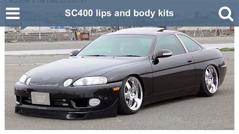 93 98 Supra Front Bumper Lip On Lexus Sc300400 Clublexus Lexus