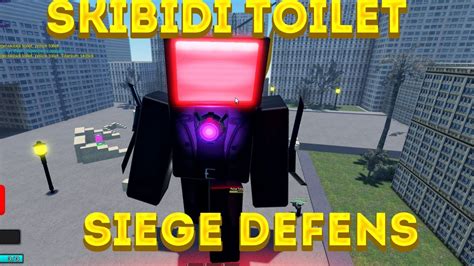 Roblox Skibidi Toilet Siege Defense Hard Mod Youtube