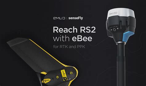 Reach RS2 As A Base Station For RTK And PPK With SenseFly S EBee Drone