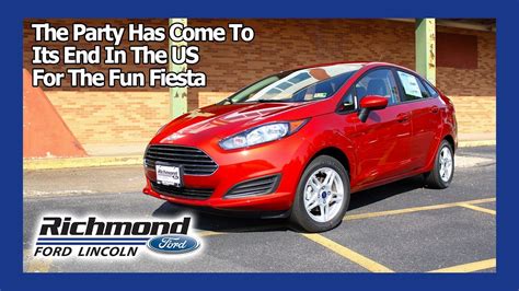 2018 Ford Fiesta Review The End Of The Party Youtube