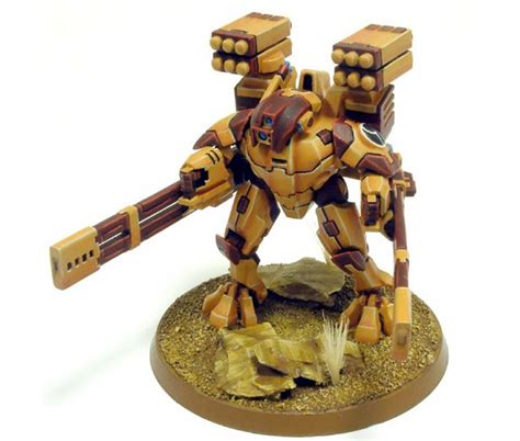 Tau Commander Battle Suit Image Warhammer K Fan Group Mod Db