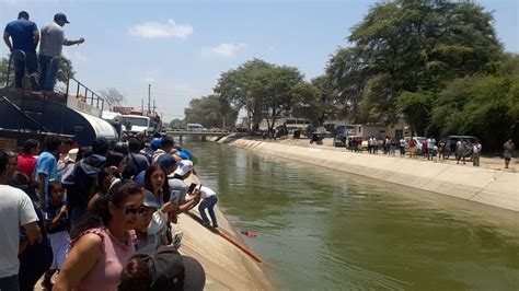 Piura Encuentran El Cuerpo De Una Mujer Ahogada En Canal Biaggio