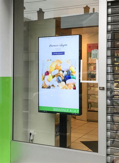 Ipoview Ecrans Lumineux Pour Affichage Vitrine