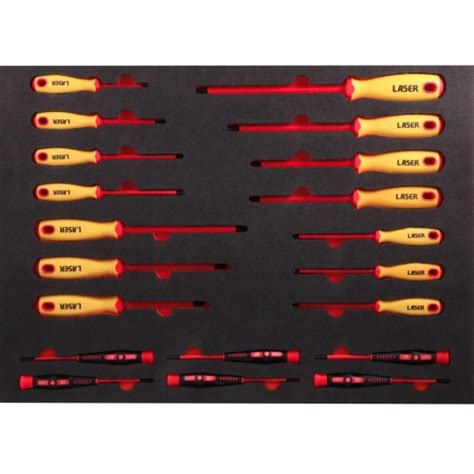 Millmatpro Module tournevis isolés 1000v plat cruciforme torx et