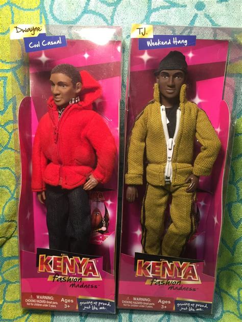 Kenya ARTICULATED Boy Dolls Dwayne And TJ Kenya Fashion Male Doll