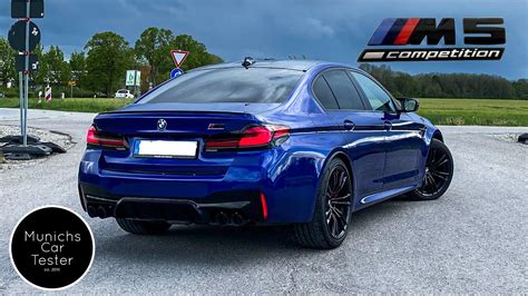 BMW M5 F90 Competition LCI 2021 Autobahn POV Drive 100 200 Km H By