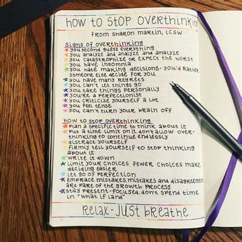 20 Great Mental Health Bullet Journal Pages