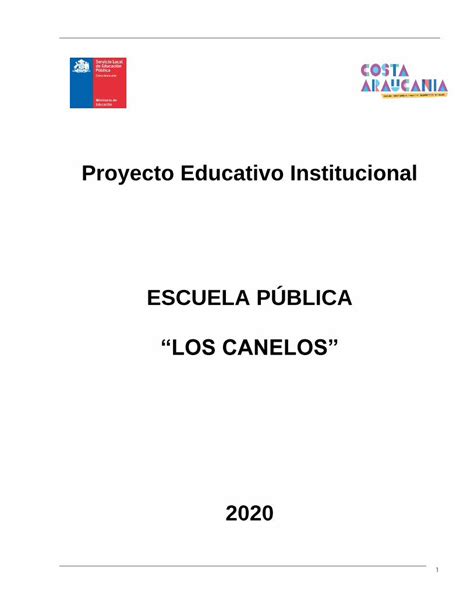 Pdf Proyecto Educativo Institucional Escuela PÚblica Dokumen Tips