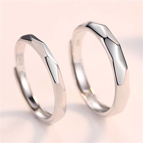 Couple Rings Silver Rings For Couples