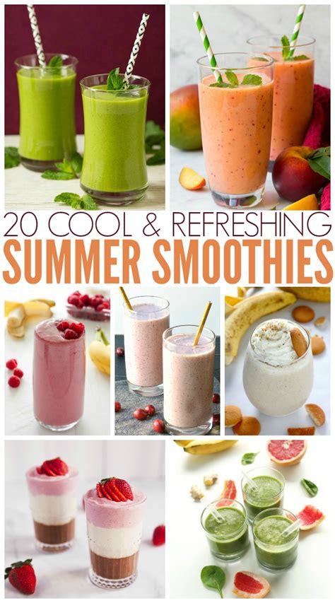 20 Cool And Refreshing Summer Smoothies Mamanista