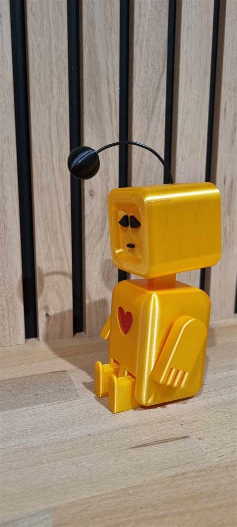 Sad Little Robot By Flamish Printer Guy Download Free Stl Model