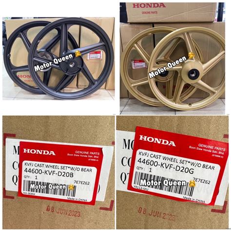 Sport Rim Honda Ex5 Dream Wave 100 Wave 100R 100 Honda Original