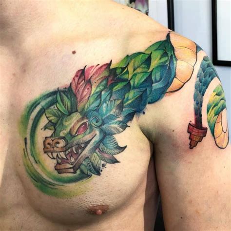 Las Mejores Ideas De Tatuajes De Quetzalc Atl Best Mystic Zone