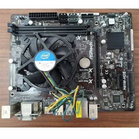 Intel I3 4130 CPU 3M Cache 3 40 GHz Asrock H81M HDS Motherboard