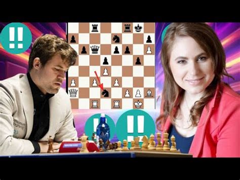 Historical Chess Game 8 Judit Polgar Vs Magnus Carlsen 3 YouTube