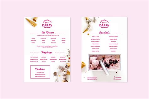 Daras Ice Cream Behance